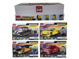 (1PCS)1225-1228#RACING FORCE LEGO(ENLIGHTEN)(76-81PCS)